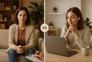 تراپی آنلاین یا حضوری